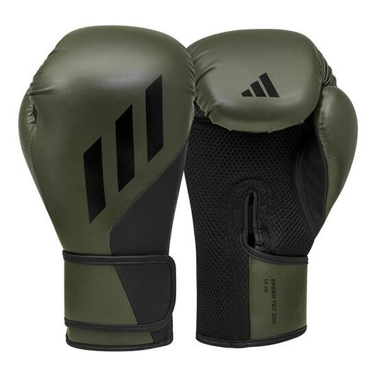 Gant de boxe Inclinaison Rapide 200 12 oz. Olive-Noir Unisexe