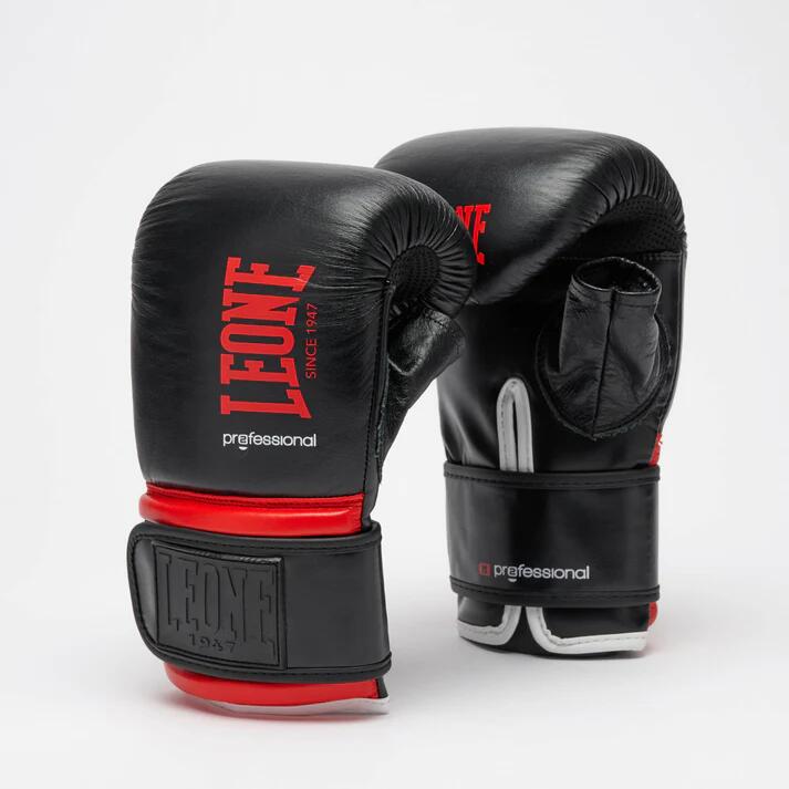 Manusi de Sac Leone Professional Negru/Rosu