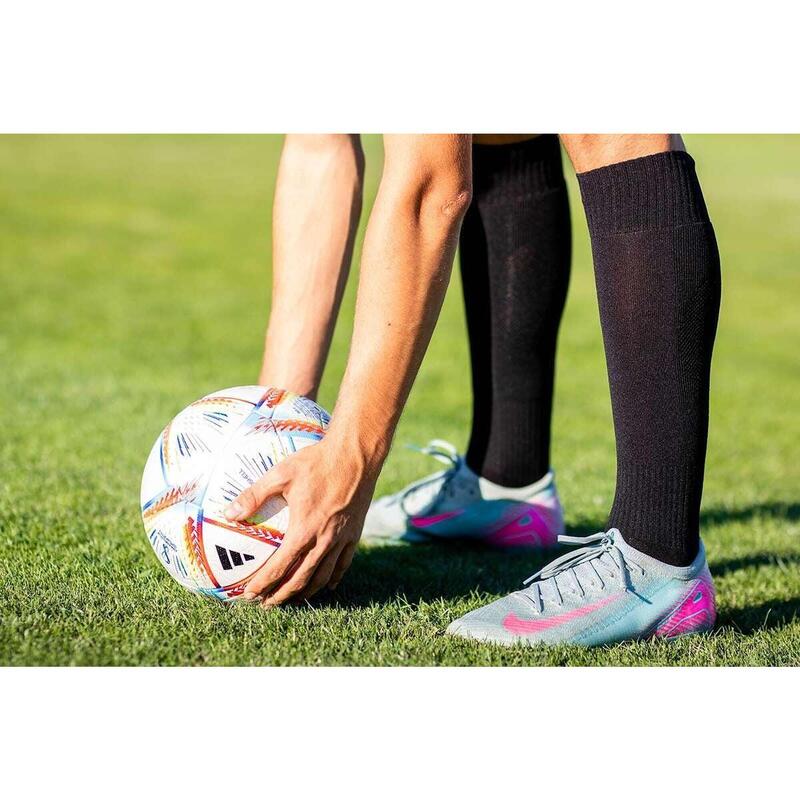 Șosete de fotbal lungi 3/4 - Negru