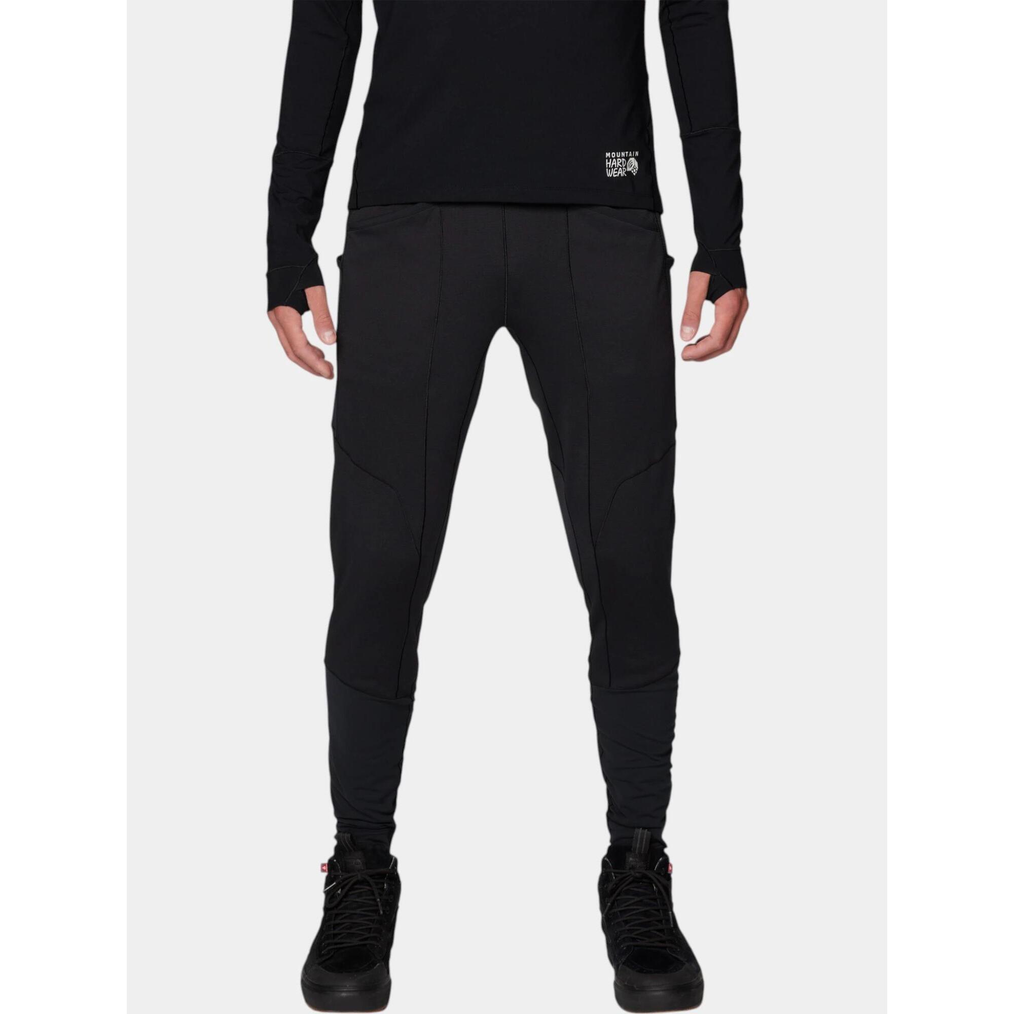 Mountain Hardwear - Sports Pantalons Hommes Trail - Collant - Noir - Decathlon