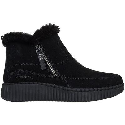 Laarzen skechers wilshire blvd - fresh zip, zwart, dames