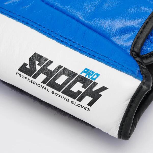 Guantes de boxeo Leone1947 SHOCK PRO 8 oz azul 5/7