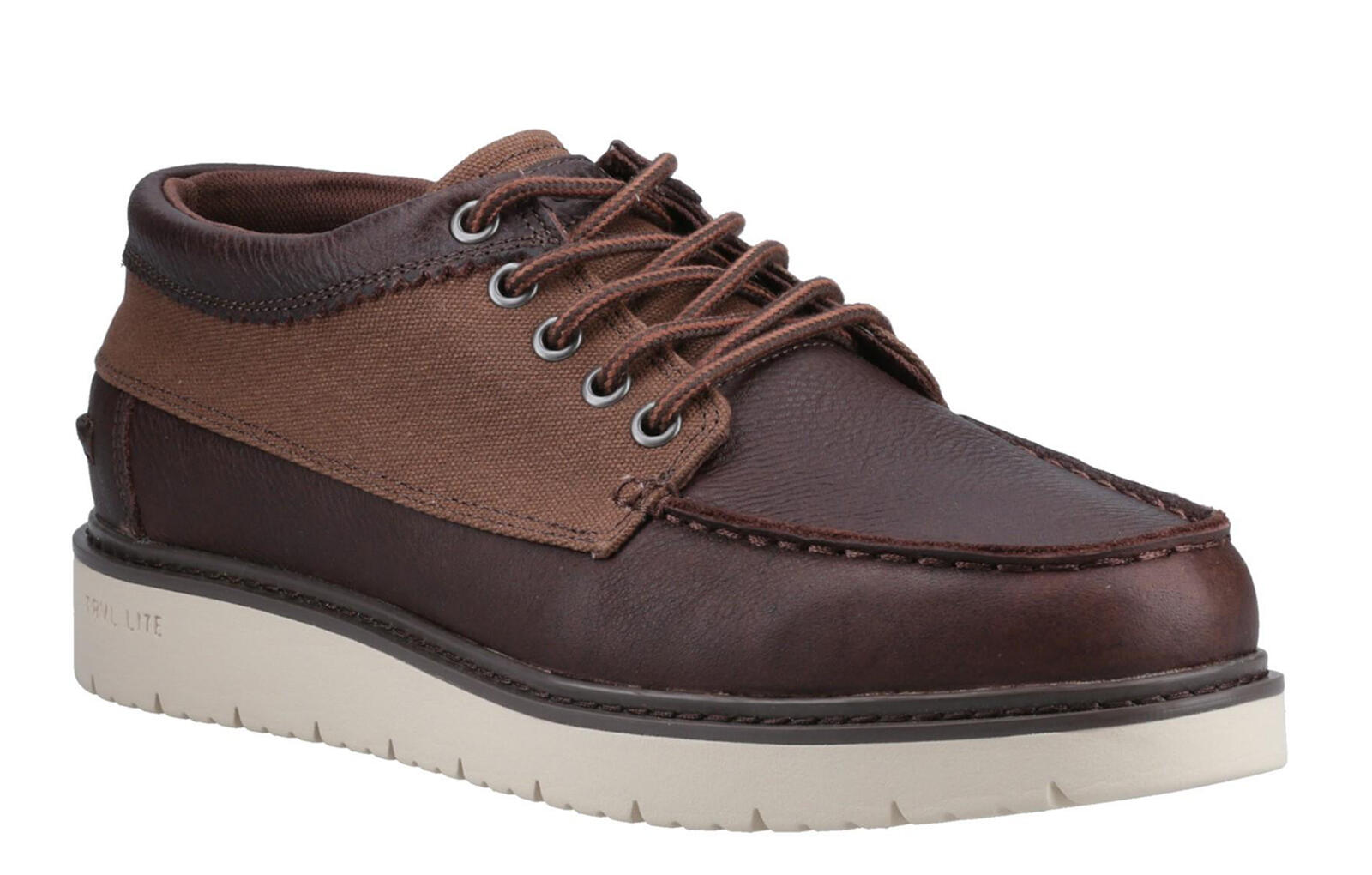 Toms TRVL LITE Forrest Men's Leather-Textile Chukka Trainers 2/5