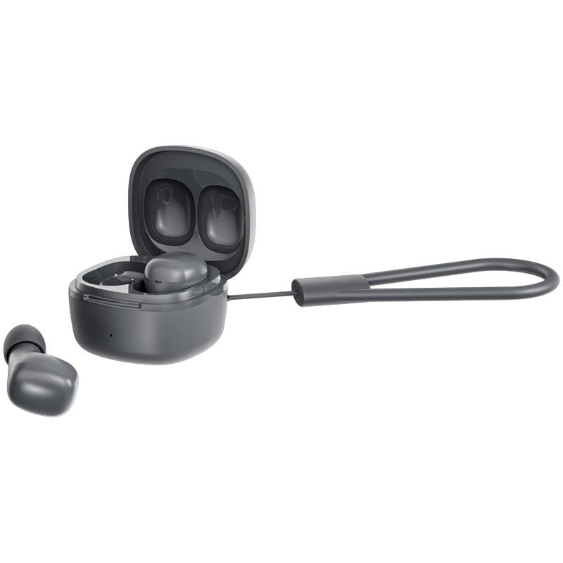 Casti True Wireless CANYON OnGo 4 mini TWS, Bluetooth 5.3, Autonomie 6 ore (Gri)