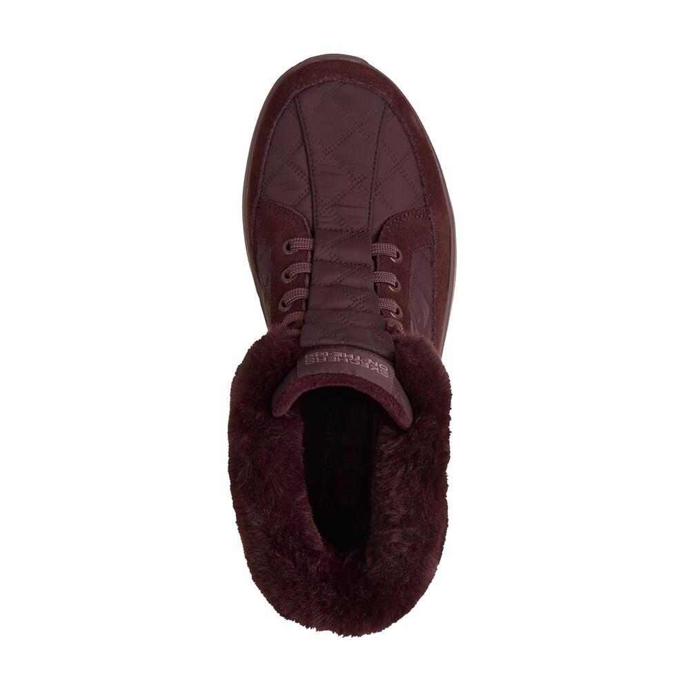 CONFORTABLE BUTIN FEMME Skechers On-the-go Encore Elisas tissu BORDEAUX 5/5
