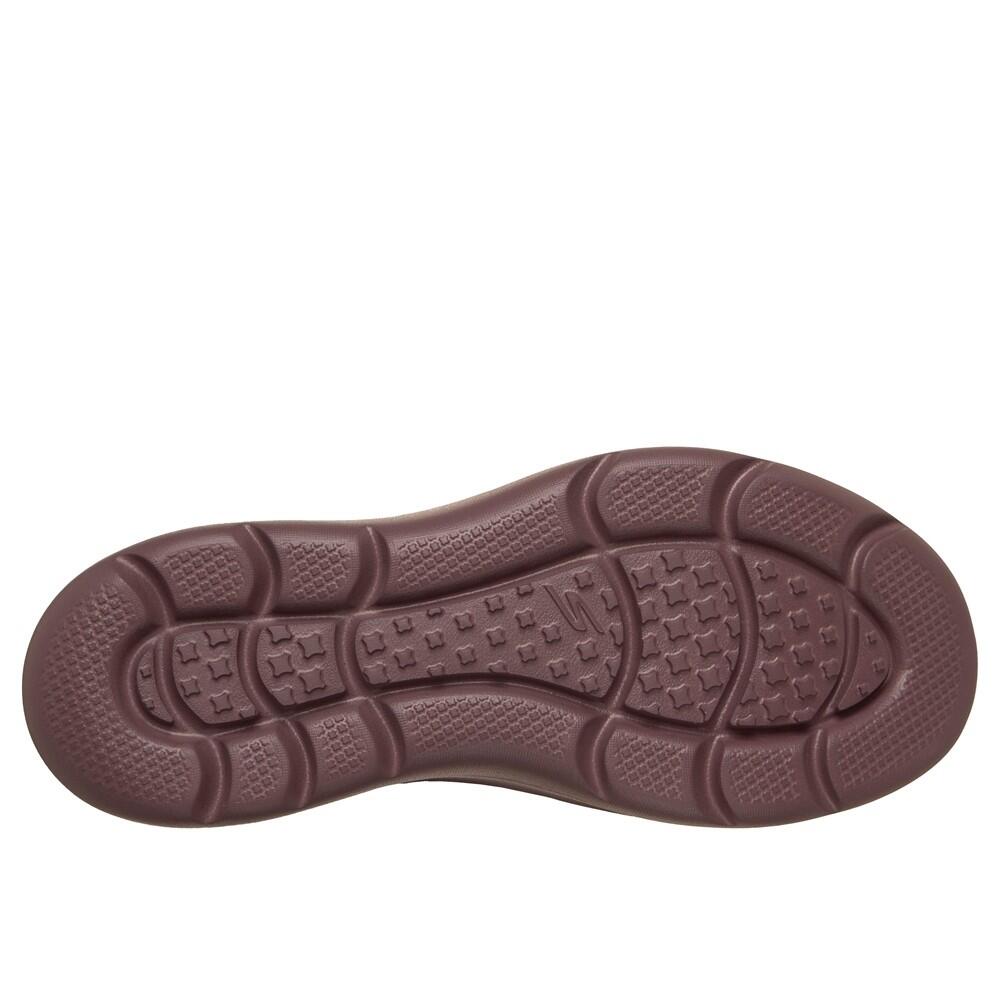 CONFORTABLE BUTIN FEMME Skechers On-the-go Encore Elisas tissu BORDEAUX 3/5