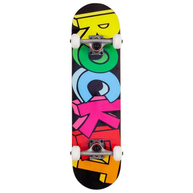 Rocket Blocks Mini Multi 7.5" Skateboard