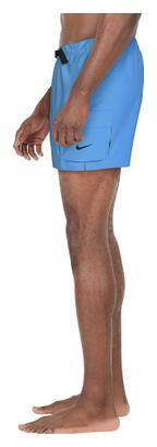 Nike Zwemvliegshort Blauw Heren 3/4