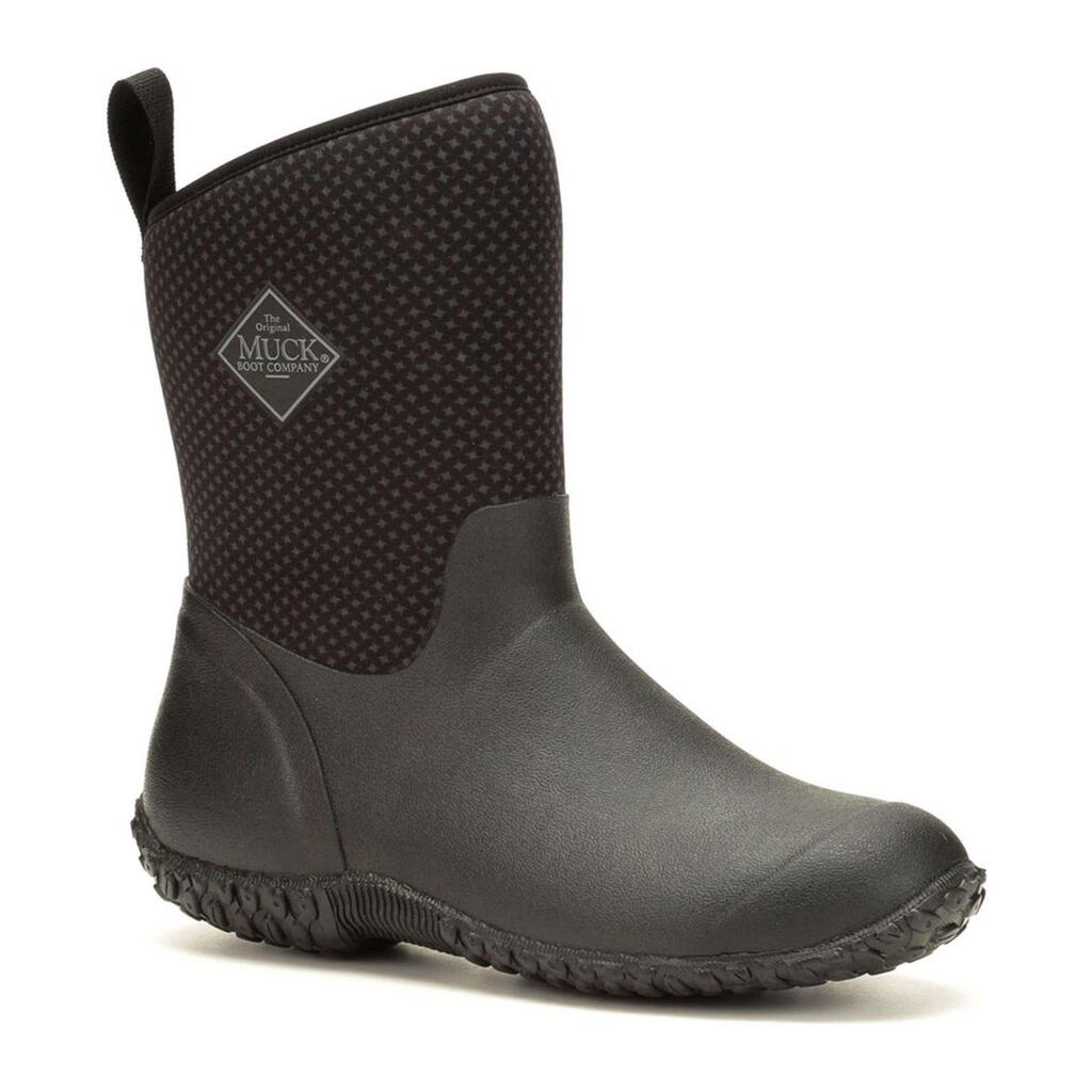 Muck Boots RHS Muckster II Short | Charcoal Print | Womens Turndown Sh
