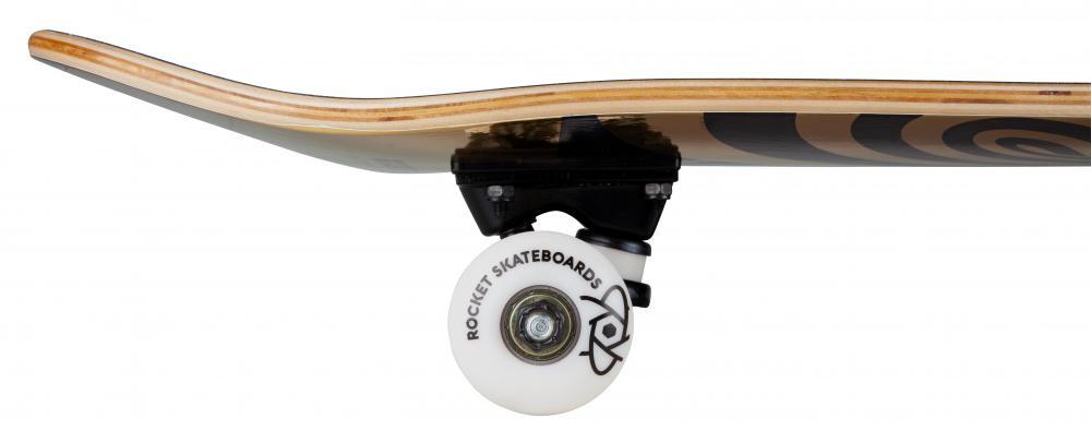 Rocket Twisted Foil Gold 7.5" Skateboard 4/5