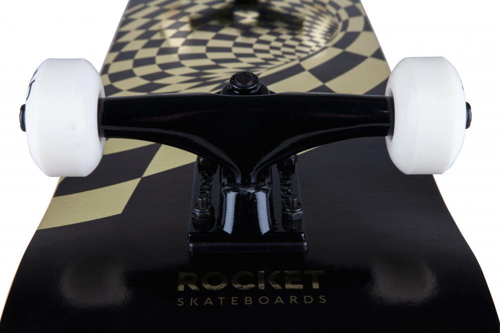 Rocket Vortex Foil Gold 8" Skateboard 2/5