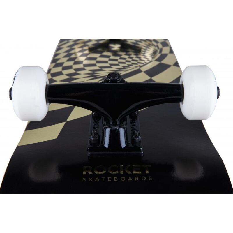 Rocket Vortex Foil Gold 8" Skateboard