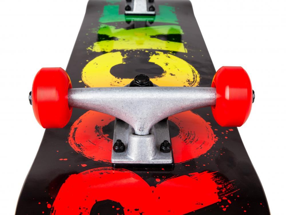 Rocket Rasta Fade Skateboard 2/7