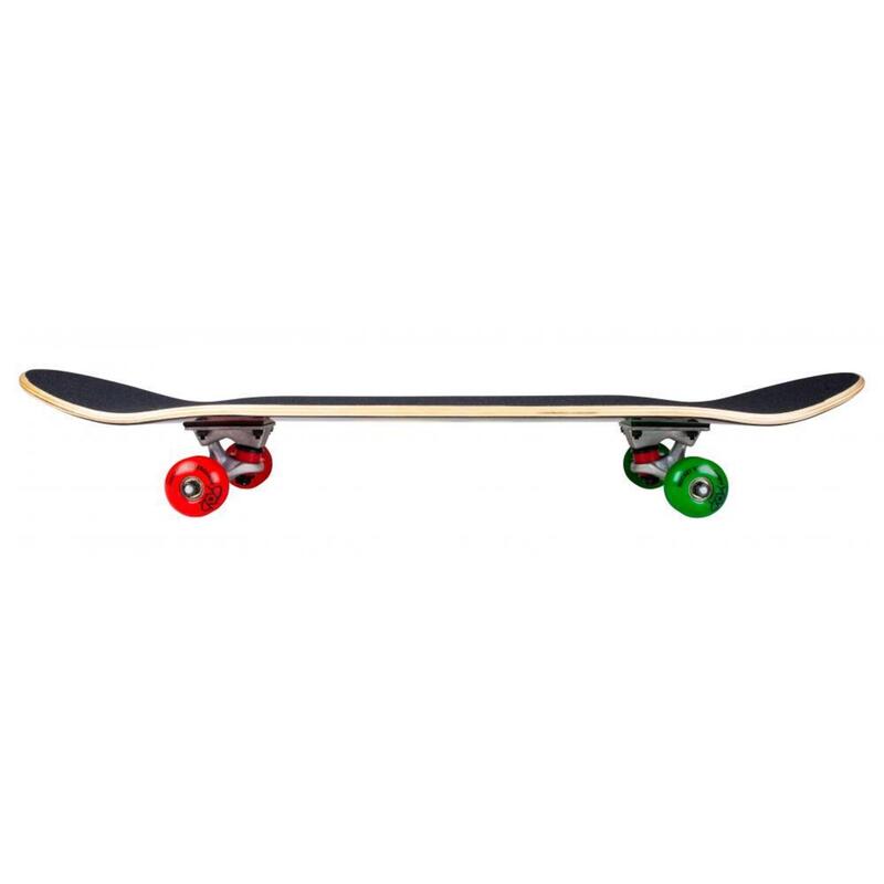 Skateboard Rocket Rasta Fade 8 In Mix
