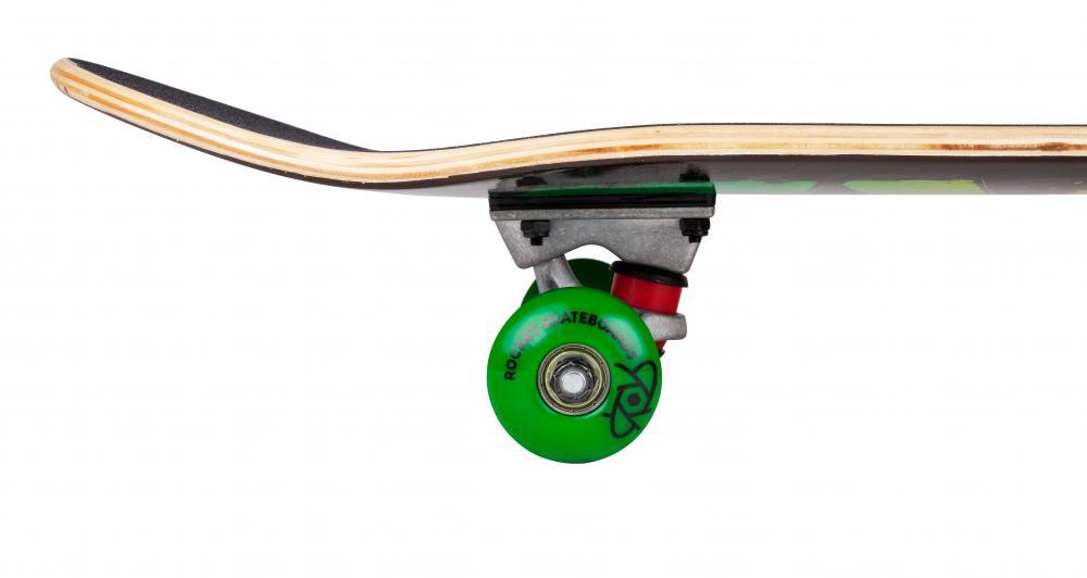Rocket Rasta Fade Skateboard 4/7