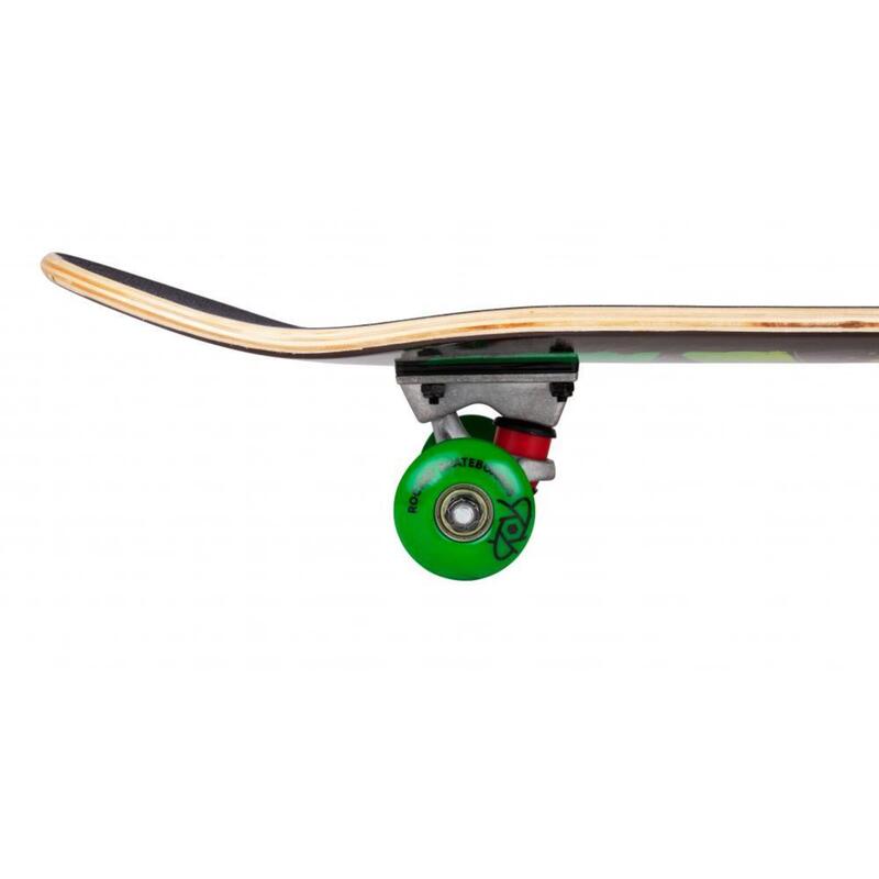 Skateboard Rocket Rasta Fade 8 In Mix