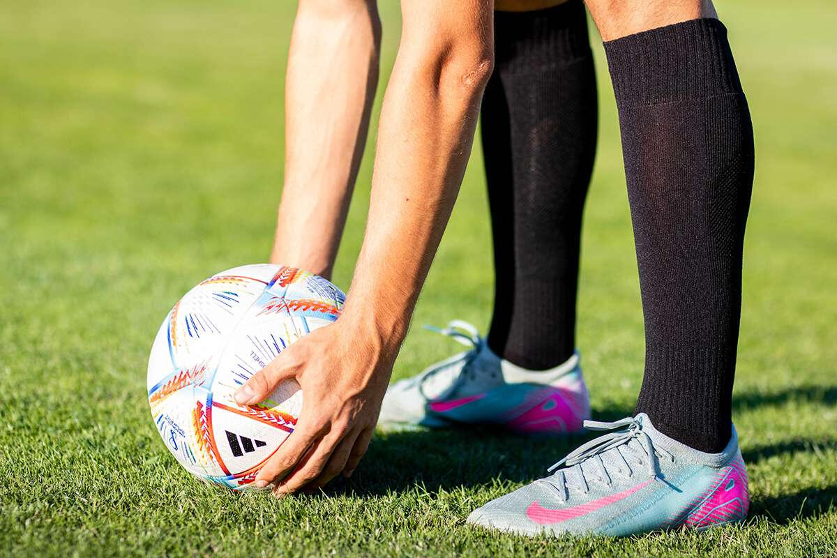 Chaussettes de football longues 3/4 4/5