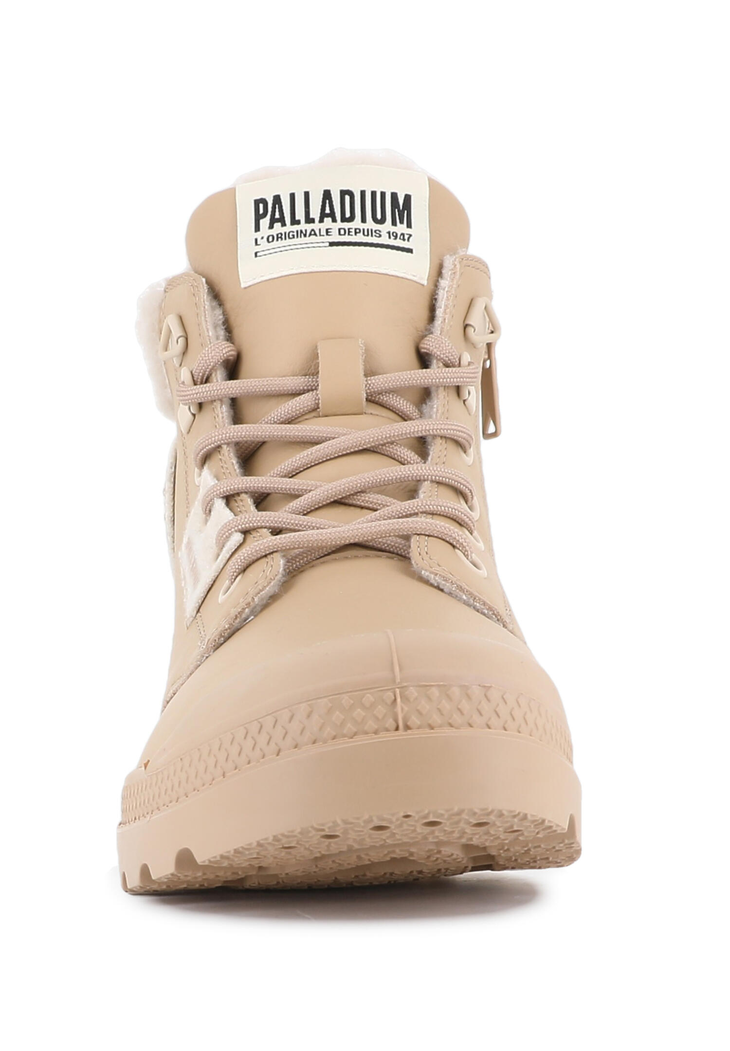 PALLADIUM Pampa Hi Snow Warm Damen Boots Stiefelette Leder 94380-235-M beige tan 5/6