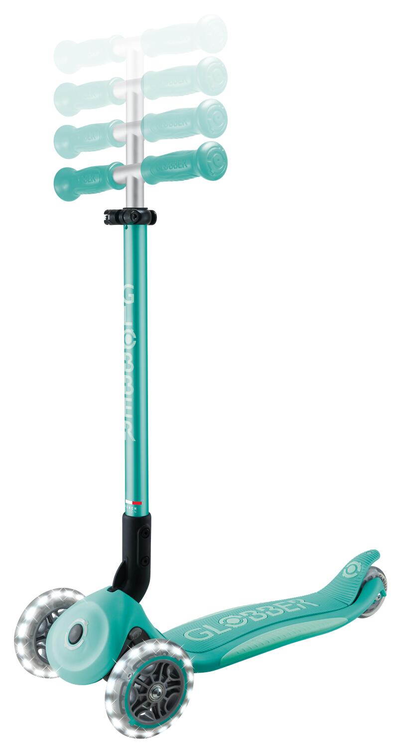 Globber Primo Foldable Plus Lights Mint 9/14
