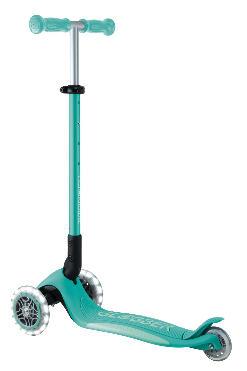 Globber Primo Foldable Plus Lights Mint 12/14