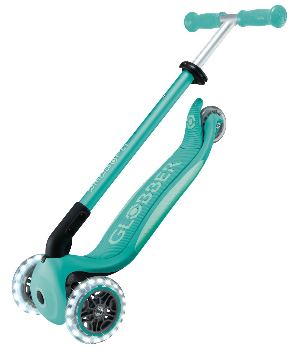 Globber Primo Foldable Plus Lights Mint 10/14