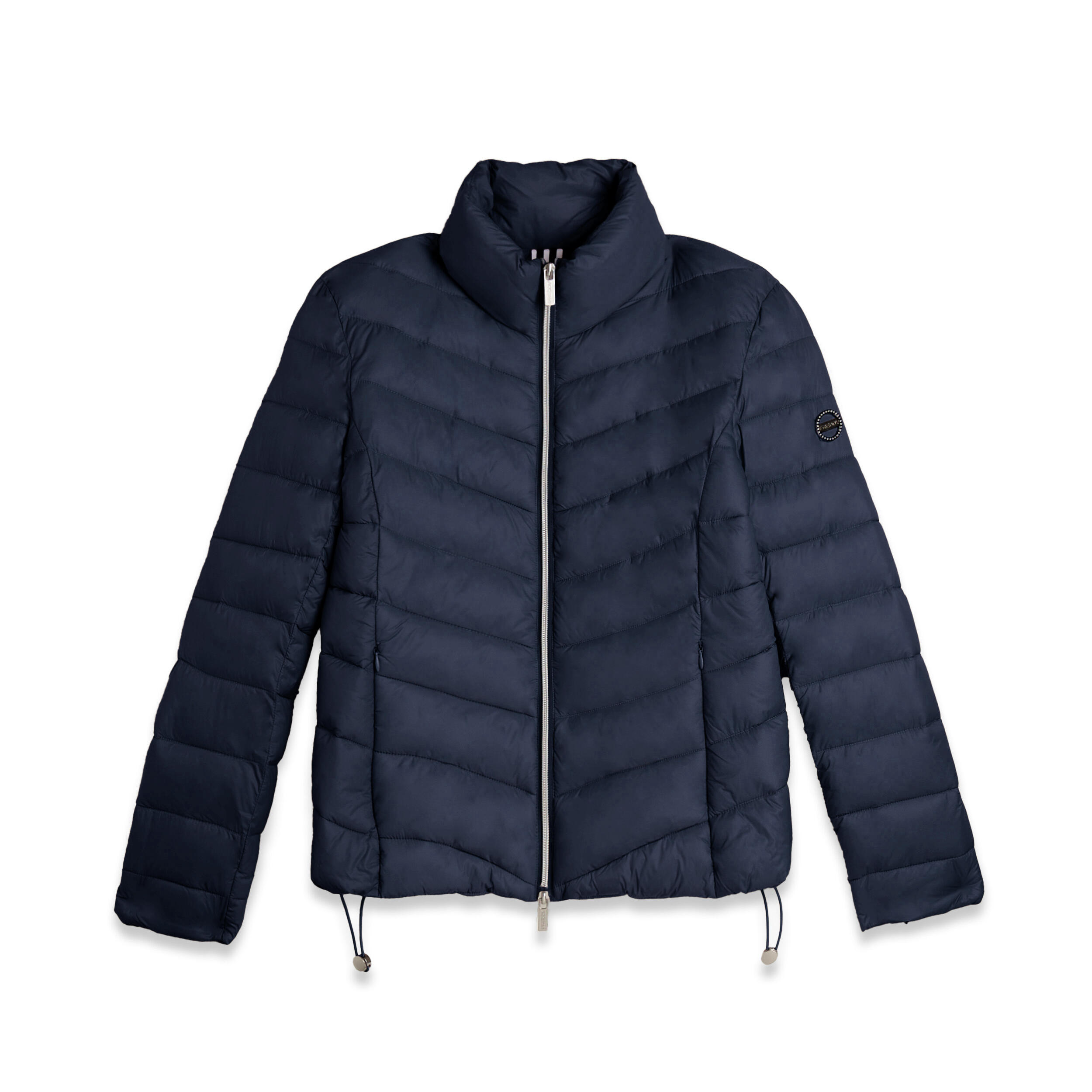 Freddy - Doudoune Pour Femmes Matelassée, Col Montant Et Finition Brillante - Doudoune Synthétique - Bleu - Decathlon