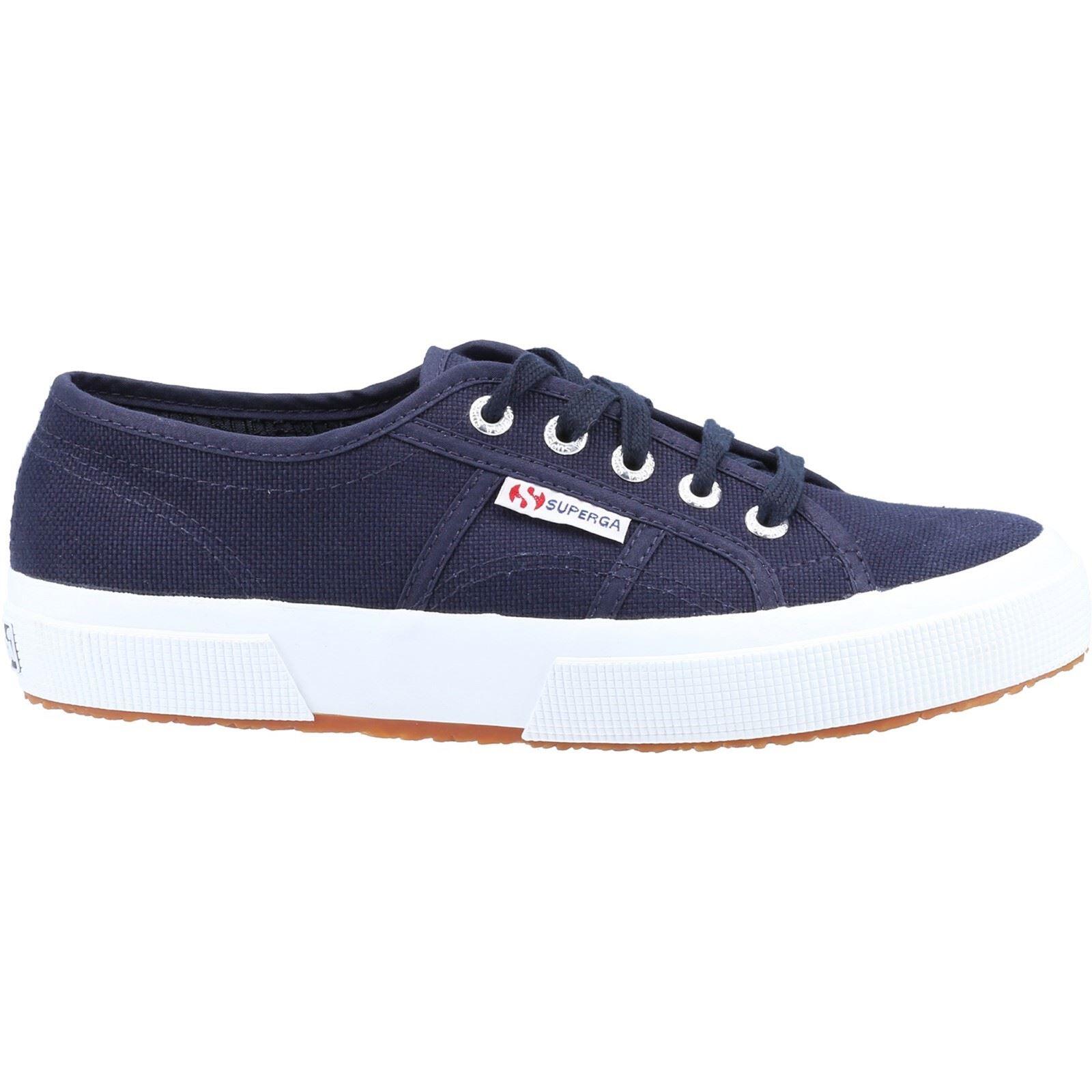 Trampki Superga 2750 Cotu Classic 100% Bawełna Damskie Granatowo-Białe 4/4