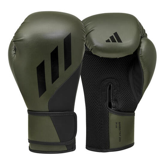 Gant de boxe Inclinaison Rapide 200 14 oz. Olive-Noir Unisexe