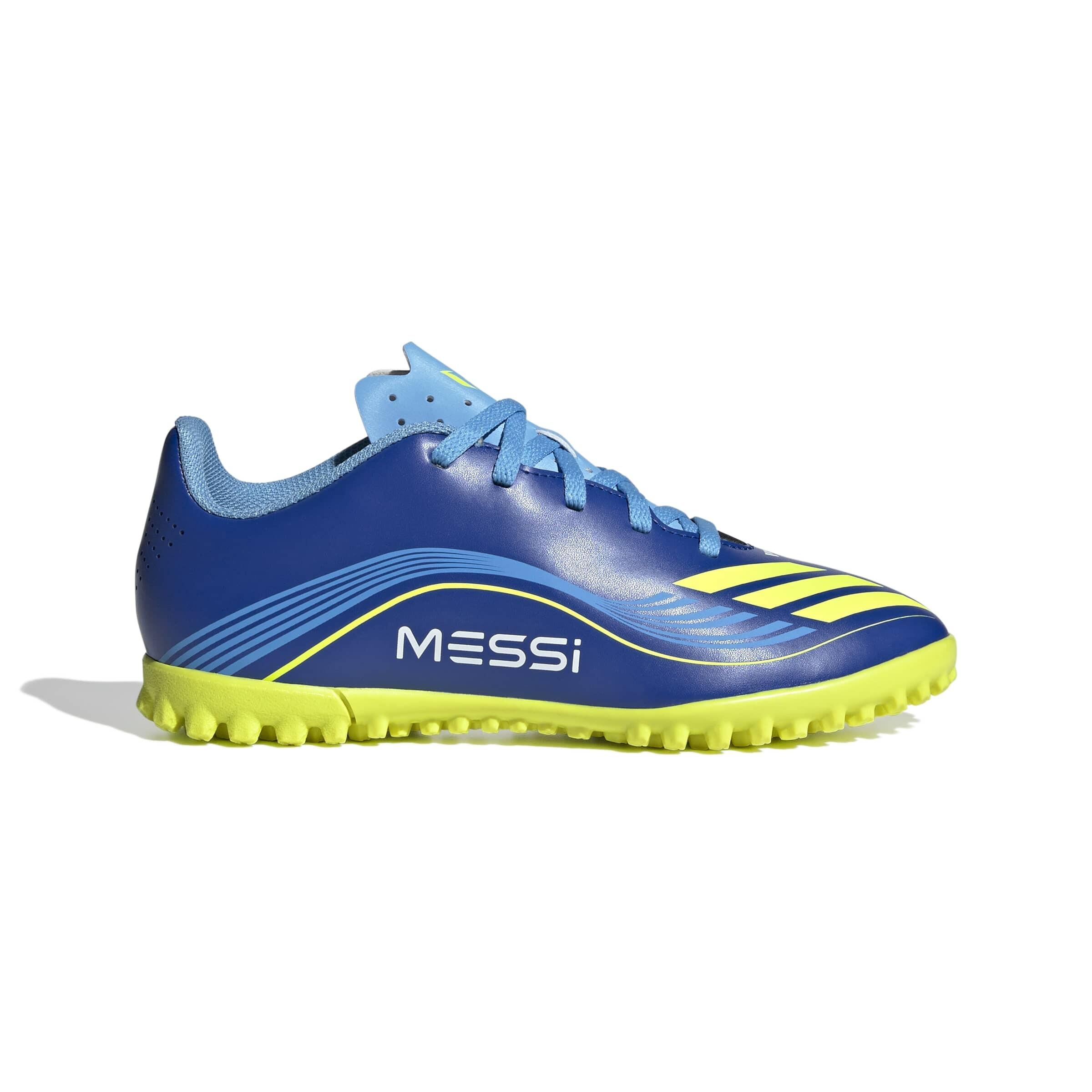 Adidas - Chaussures De Football Enfant Adidas F50 Messi Club Tf - Chaussures De Football - Bleu - Decathlon