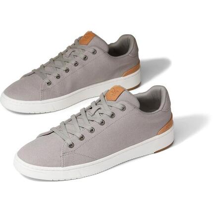 TOMS TRVL LITE 2.0 Low Herren Sneaker aus 100% Baumwolle in Grau