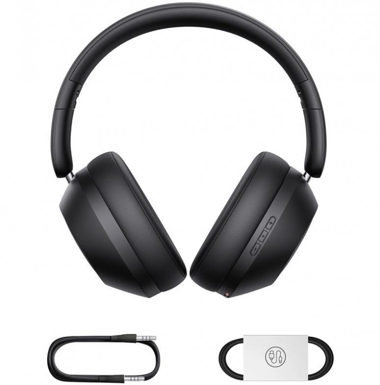 Słuchawki bezprzewodowe Baseus bluetooth 5.3 bass 30 max nauszne usb-c aux 6/7