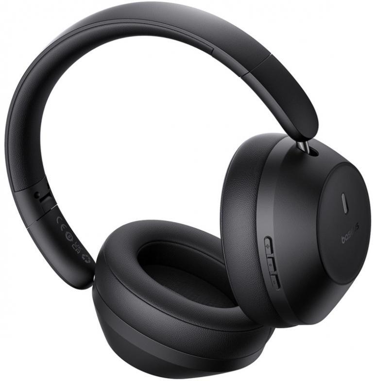 Słuchawki bezprzewodowe Baseus bluetooth 5.3 bass 30 max nauszne usb-c aux 4/7
