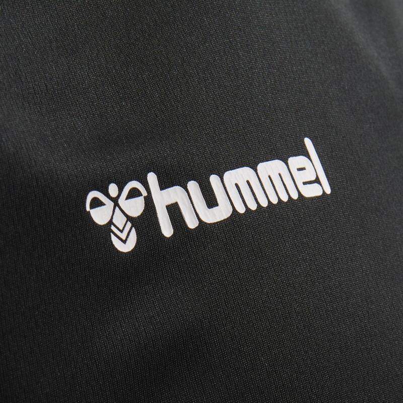 Tricou Hummel Juniori Negru/Alb