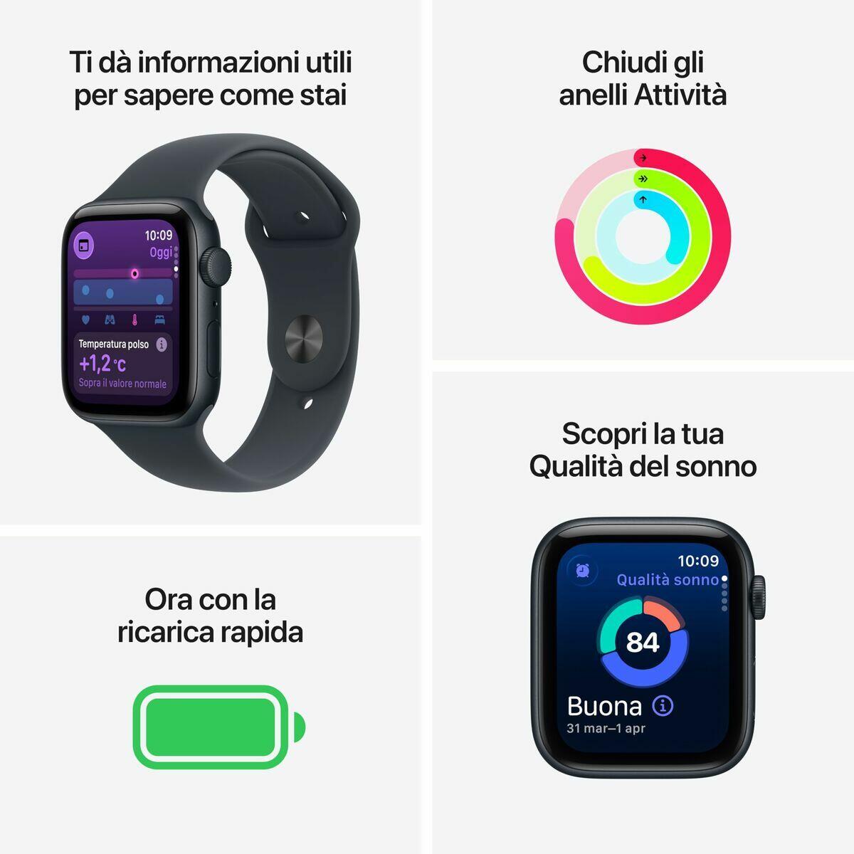 Smartwatch APPLE MEHQ4QL/A Smartwatch 4/5