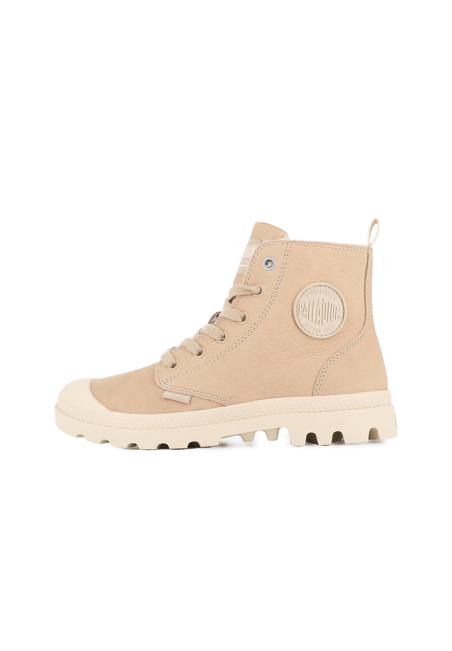 Palladium Modelo Pampa Hi Zip Wl Cor Castanho Claro 3/6
