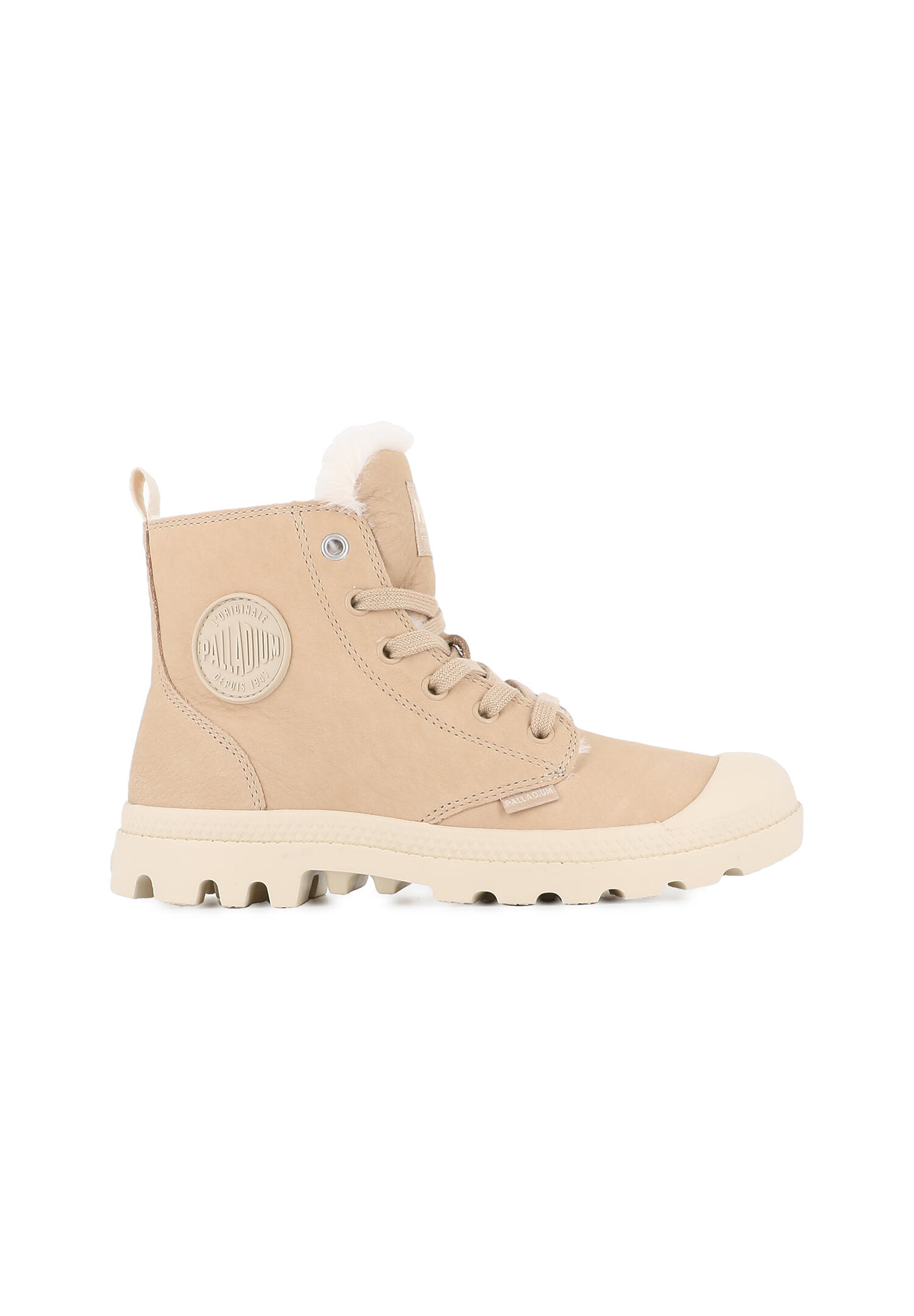 Palladium Modelo Pampa Hi Zip Wl Cor Castanho Claro 2/6
