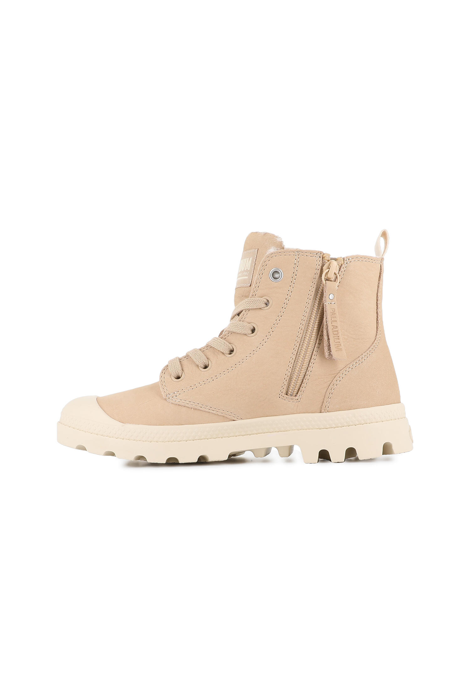 Palladium Modelo Pampa Hi Zip Wl Cor Castanho Claro 4/6