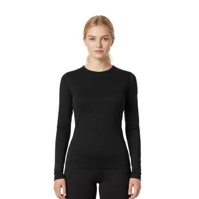 Dames-t-shirt met lange mouwen van 100% merinowol - bjork 210
