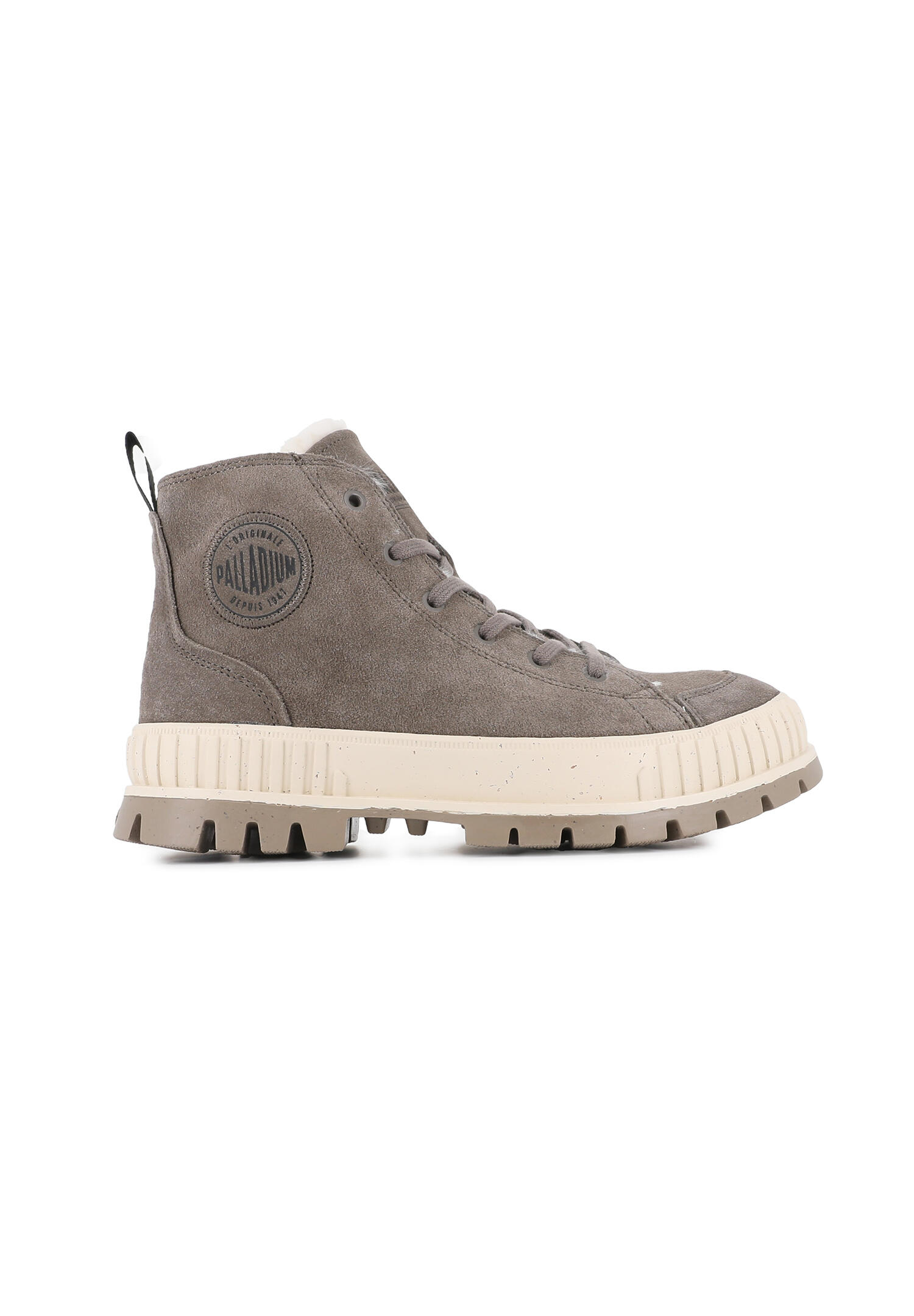 Palladium Modèle Pallashock Zip Couleur Gris 2/6