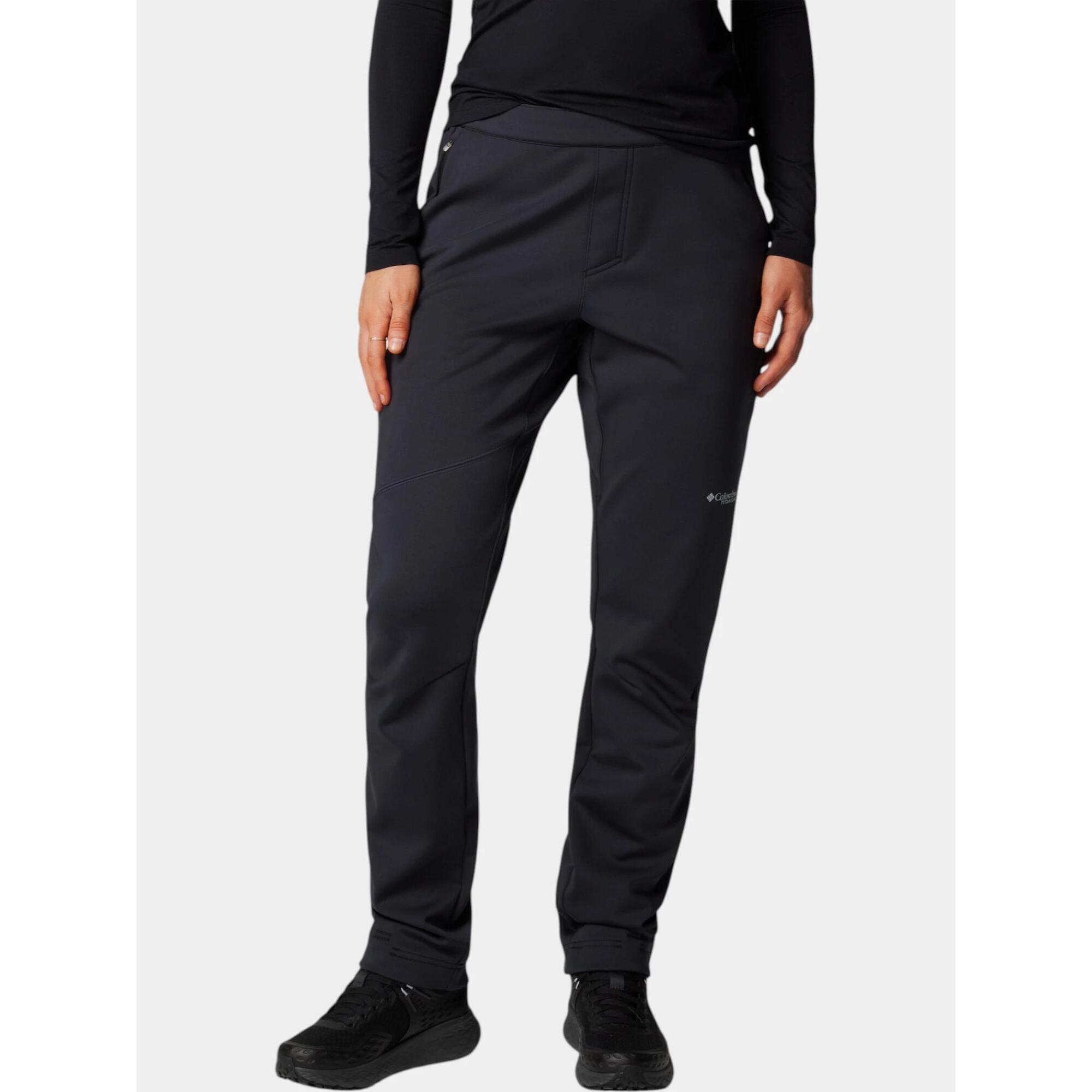 Columbia - Pantalon De Randonnée Femme Vast Canyon High-rise - Pantalons - Noir - 40 M - Decathlon