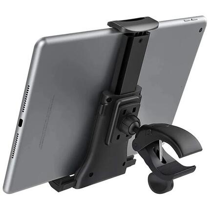 Support universel smartphone tablette vélo home trainer 4-12 pouces 360°