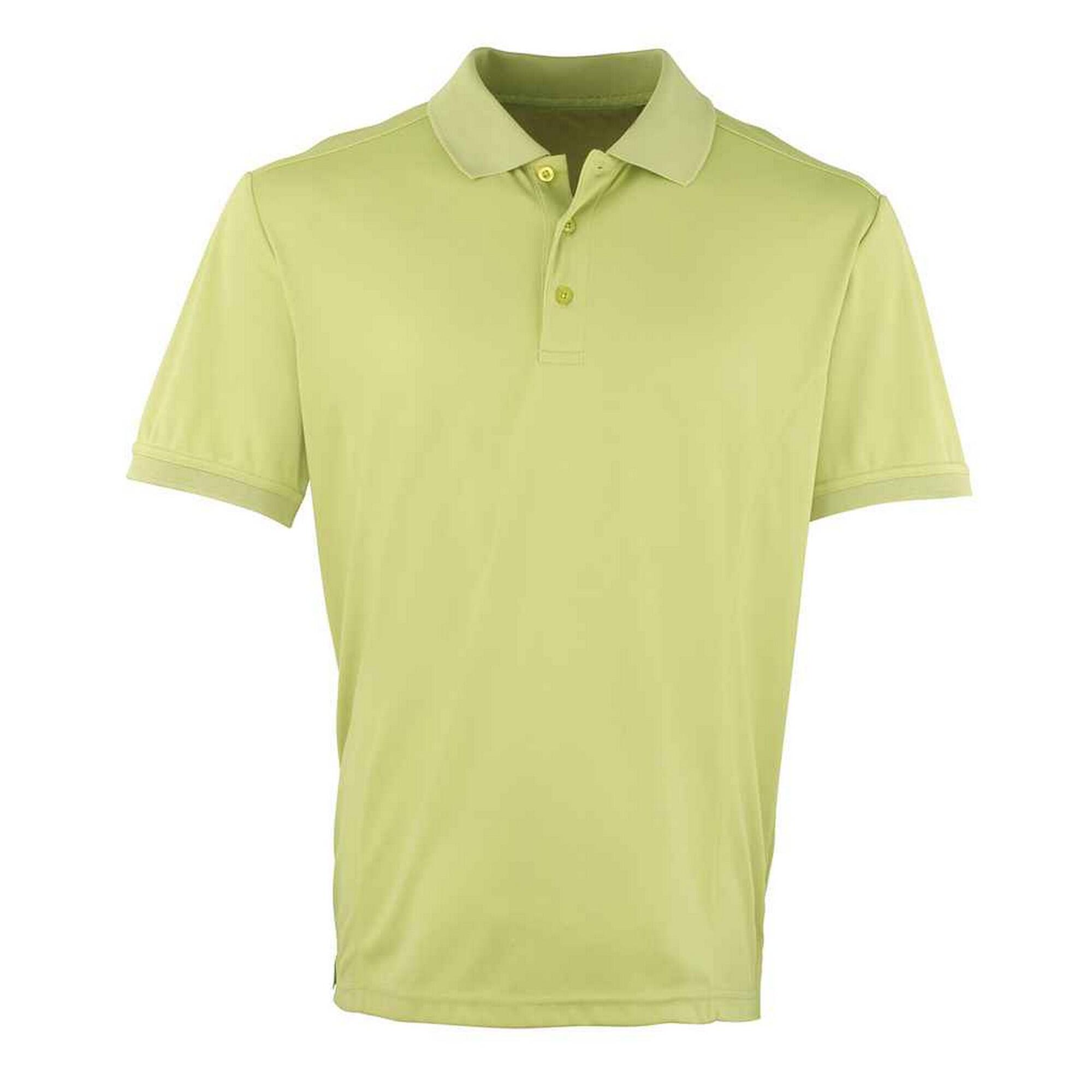Premier Mens Coolchecker Pique Polo Shirt