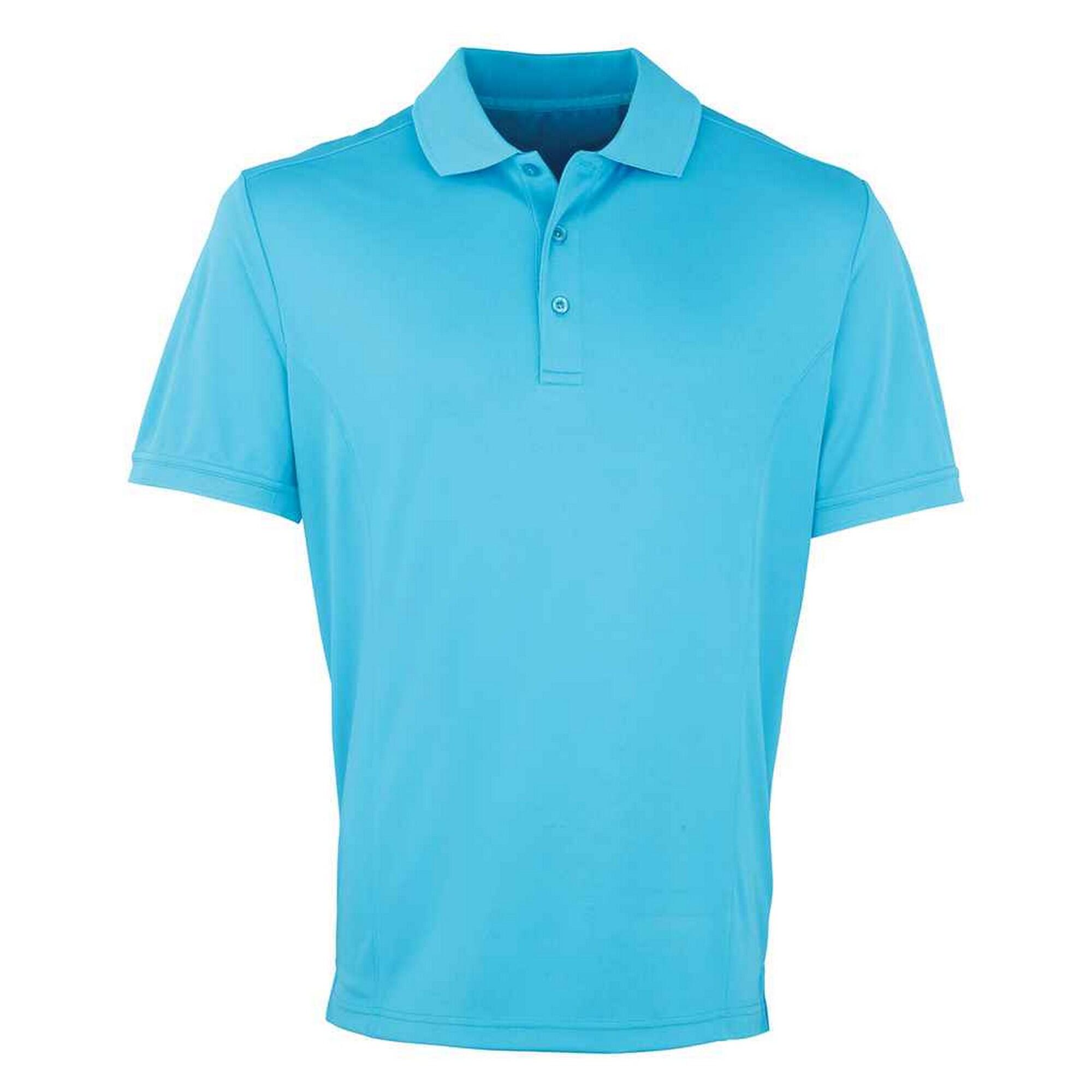 Premier Mens Coolchecker Pique Polo Shirt