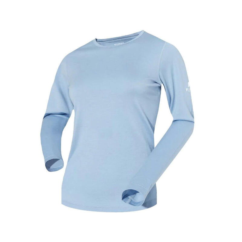 Tricou pentru femei 100% lana merinos cu maneca lunga - Bjork 210