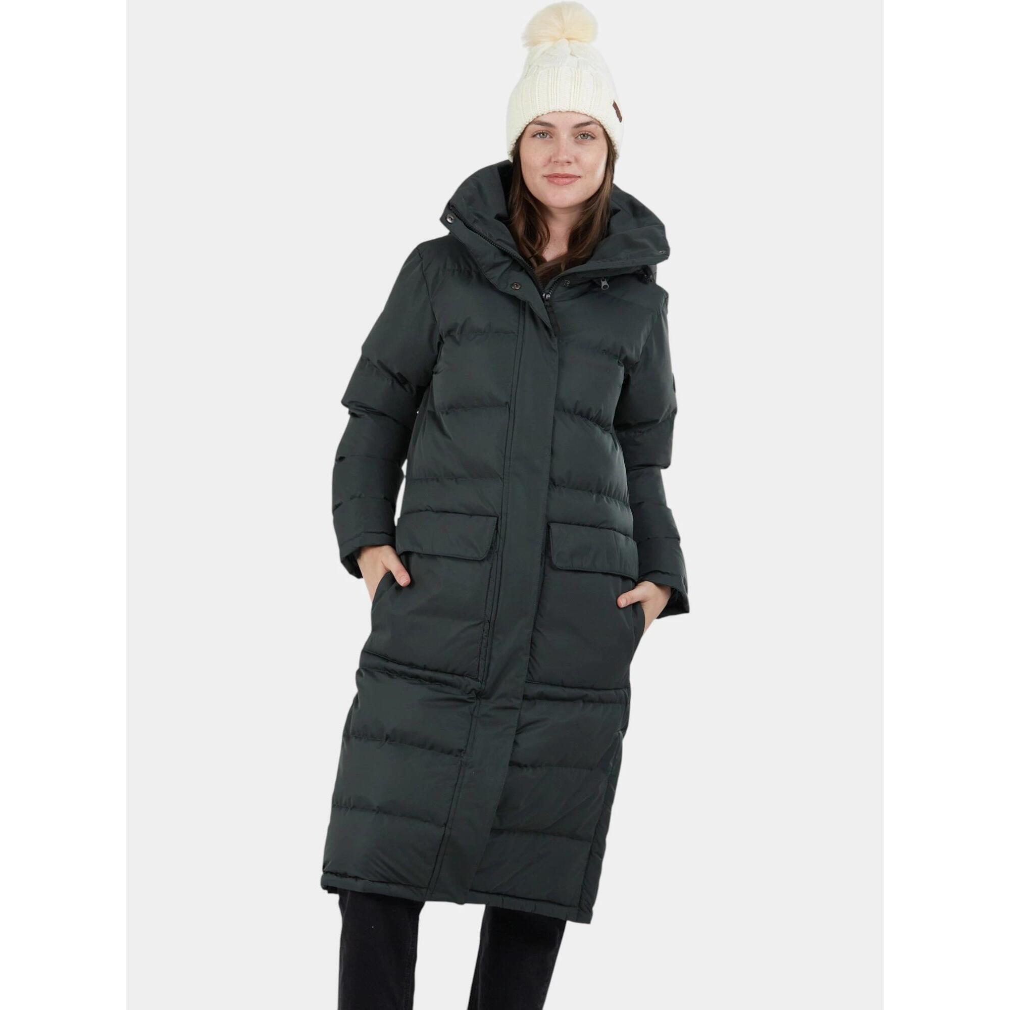 Fundango - Manteau D'Hiver Femme Sabina - Doudoune Synthétique - Vert - 42 M/l - Decathlon