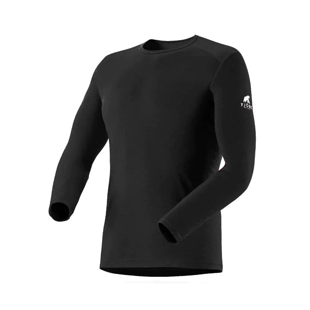T-shirt homme 100% laine de mérinos manches longues - Finn 210 2/6