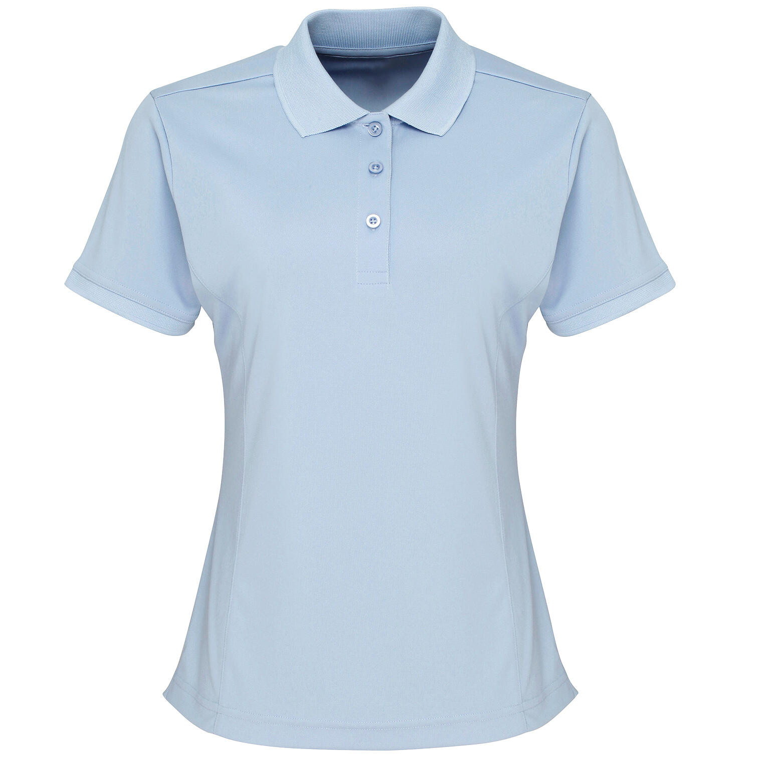 Premier Womens/Ladies Coolchecker Short Sleeve Pique Polo T-Shirt