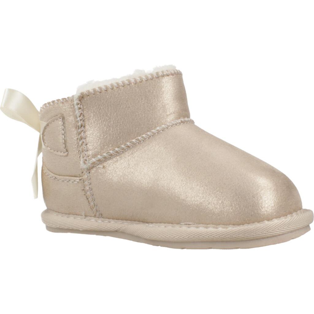 Botas de Bebés Diseño Respetuoso con Lazo Oro 5/5