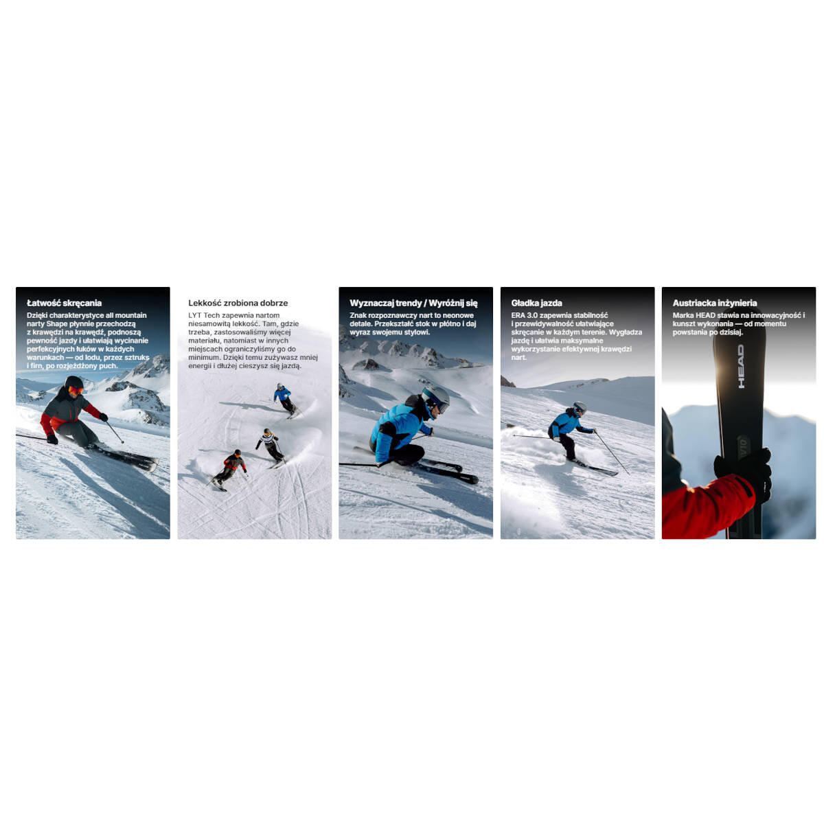 Head Shape e-v8 sw ski pack + attachment Prw 11 gw Gray for man 3/5