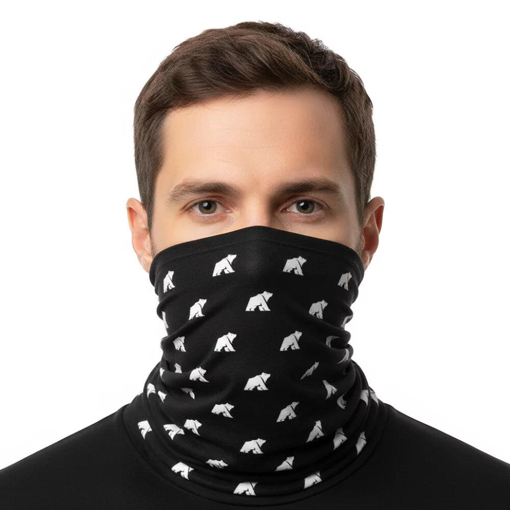 FJORK MERINO Wende-Halswärmer aus Merinowolle